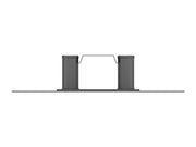 Multibrackets M Public Floorstand Basic 180 Black Fixed Floorbase | 7350073737215