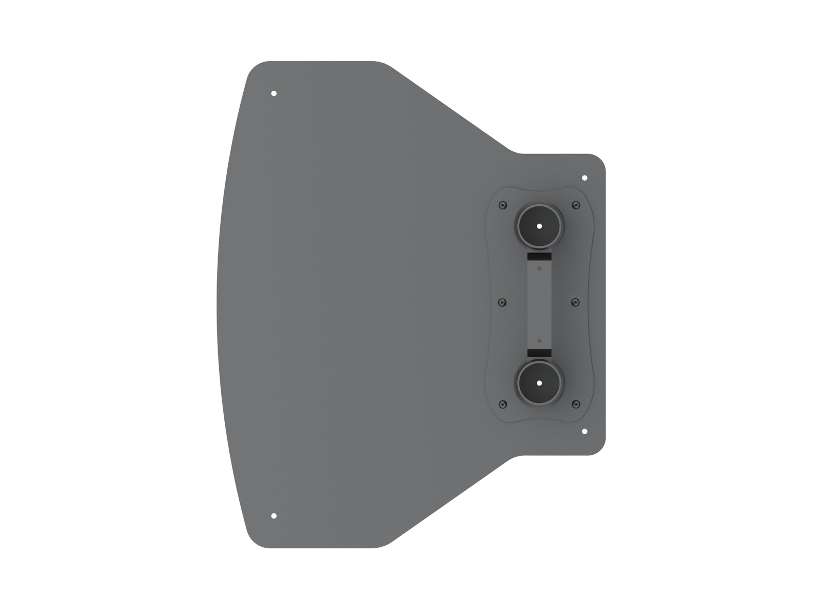 Multibrackets M Public Floorstand Basic 180 Black Fixed Floorbase | 7350073737215