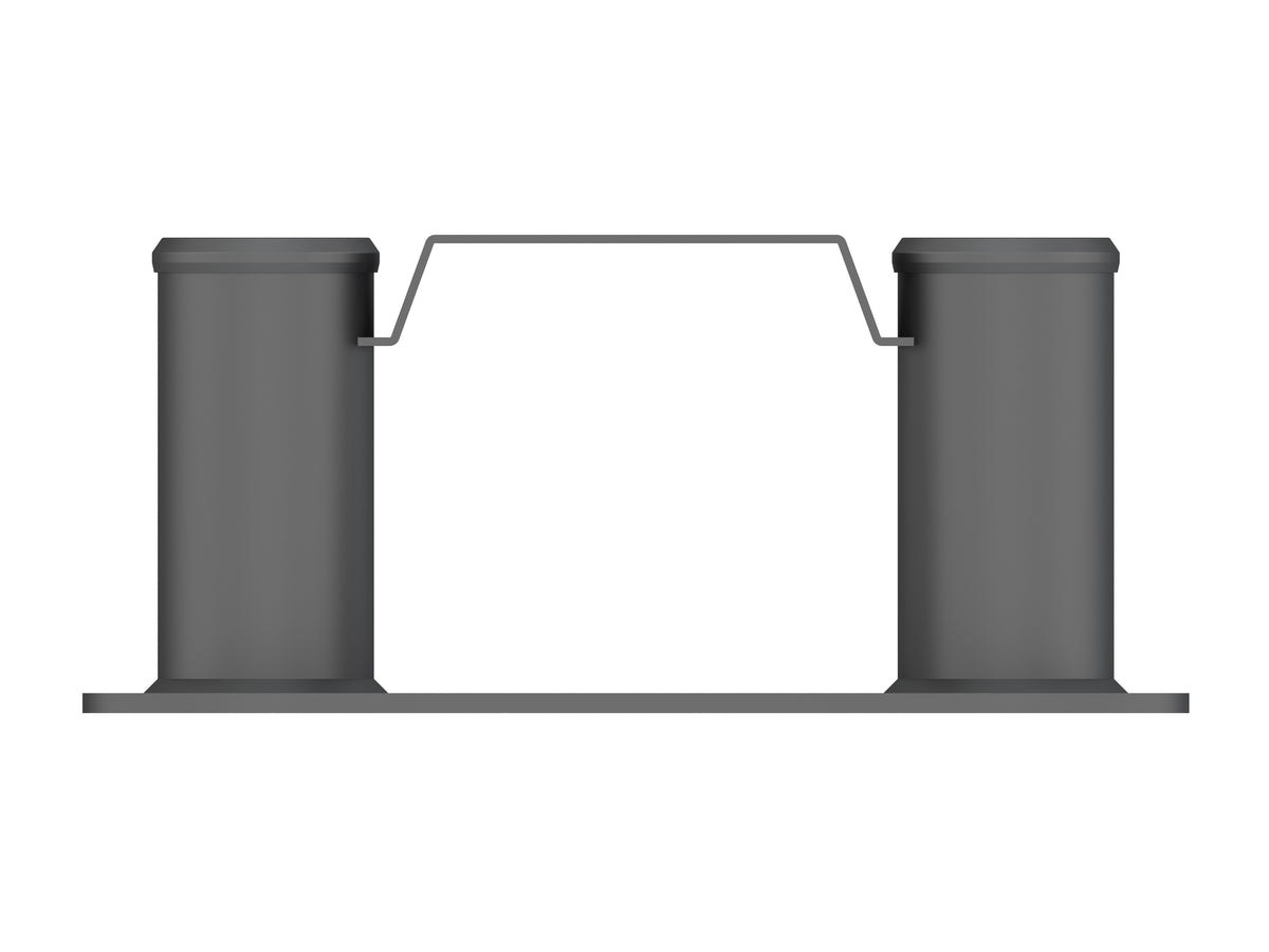 Multibrackets M Public Floorstand Basic 180 Black Fixed Floormount Base | 7350073737222