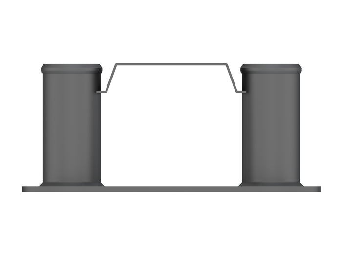 Multibrackets M Public Floorstand Basic 180 Black Fixed Floormount Base | 7350073737222 Mount Accessories Multibrackets