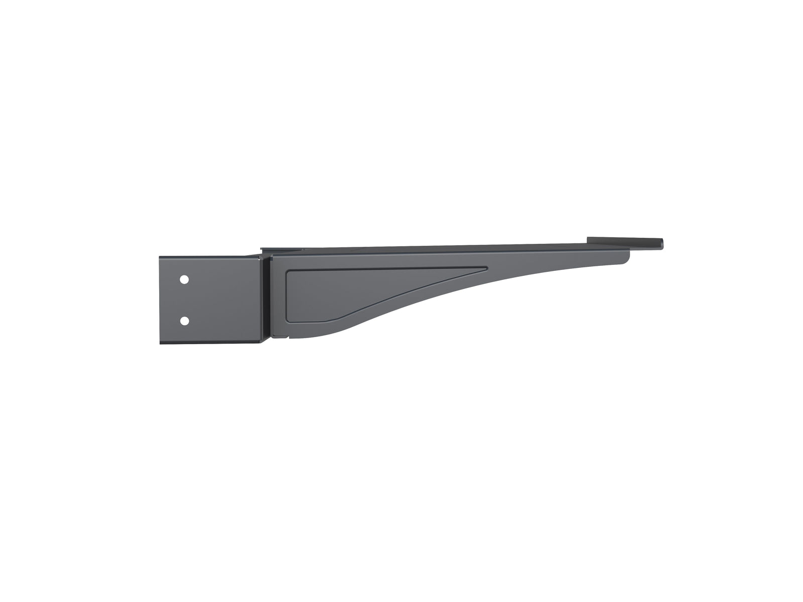 Multibrackets M Public Floorstand Dual Pillar 180 HD Adjustable AV Equipment Shelf | 7350073737406