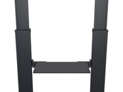 Multibrackets M Public Floorstand Dual Pillar 180 HD Adjustable AV Equipment Shelf | 7350073737406