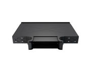 Multibrackets M Public Floorstand Dual Pillar 180 HD Adjustable AV Equipment Shelf | 7350073737406