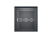 Multibrackets M Public Floorstand Dual Pillar 180 HD Lockable AV Cabinet | 7350073737673