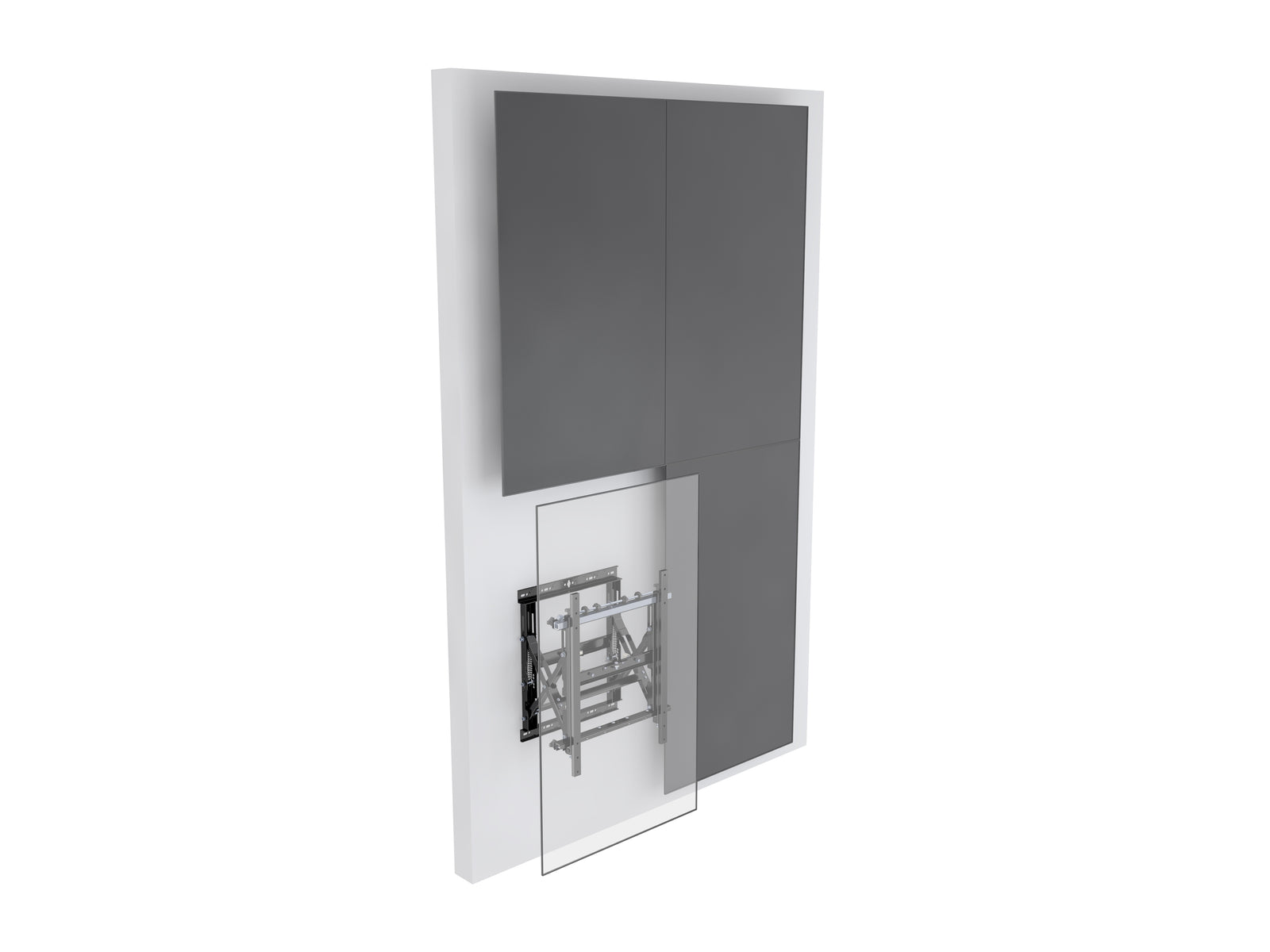 Multibrackets M Public Video Wall Push-Out Mount HD for 40"–75" Screens | 7350073730568 Wall Mount Bracket Multibrackets