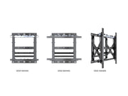 Multibrackets M Public Video Wall Push-Out Mount HD for 40"–75" Screens | 7350073730568 Wall Mount Bracket Multibrackets