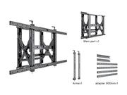 Multibrackets M Public Video Wall Push-Out Mount Max for 50"–98" Screens | 7350073731749 Wall Mount Bracket Multibrackets