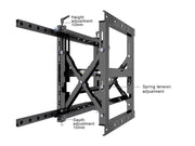 Multibrackets M Public Video Wall Push-Out Mount Max for 50"–98" Screens | 7350073731749 Wall Mount Bracket Multibrackets