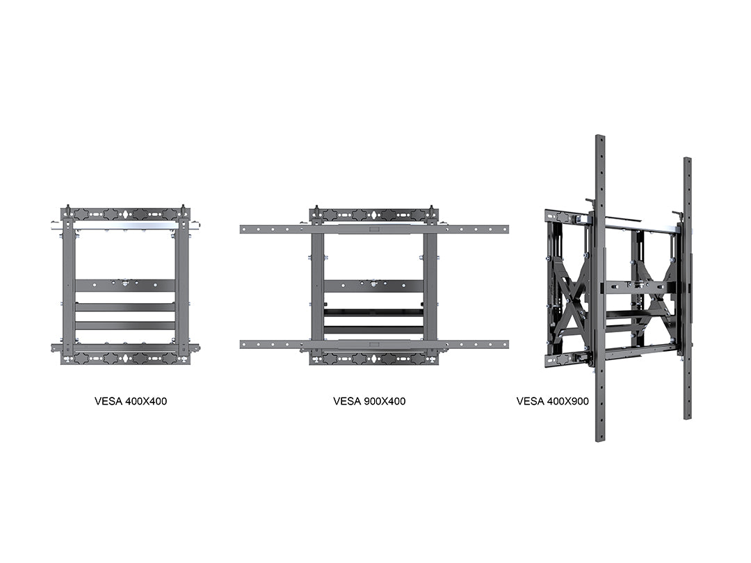 Multibrackets M Public Video Wall Push-Out Mount Max for 50"–98" Screens | 7350073731749 Wall Mount Bracket Multibrackets