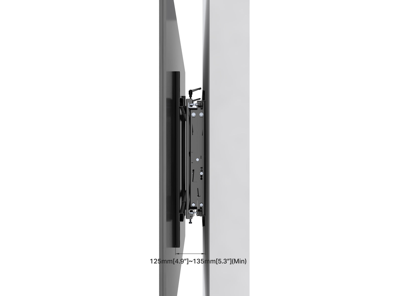 Multibrackets M Public Video Wall Push-Out Mount for 50"–98" Screens | 7350073730506 Wall Mount Bracket Multibrackets