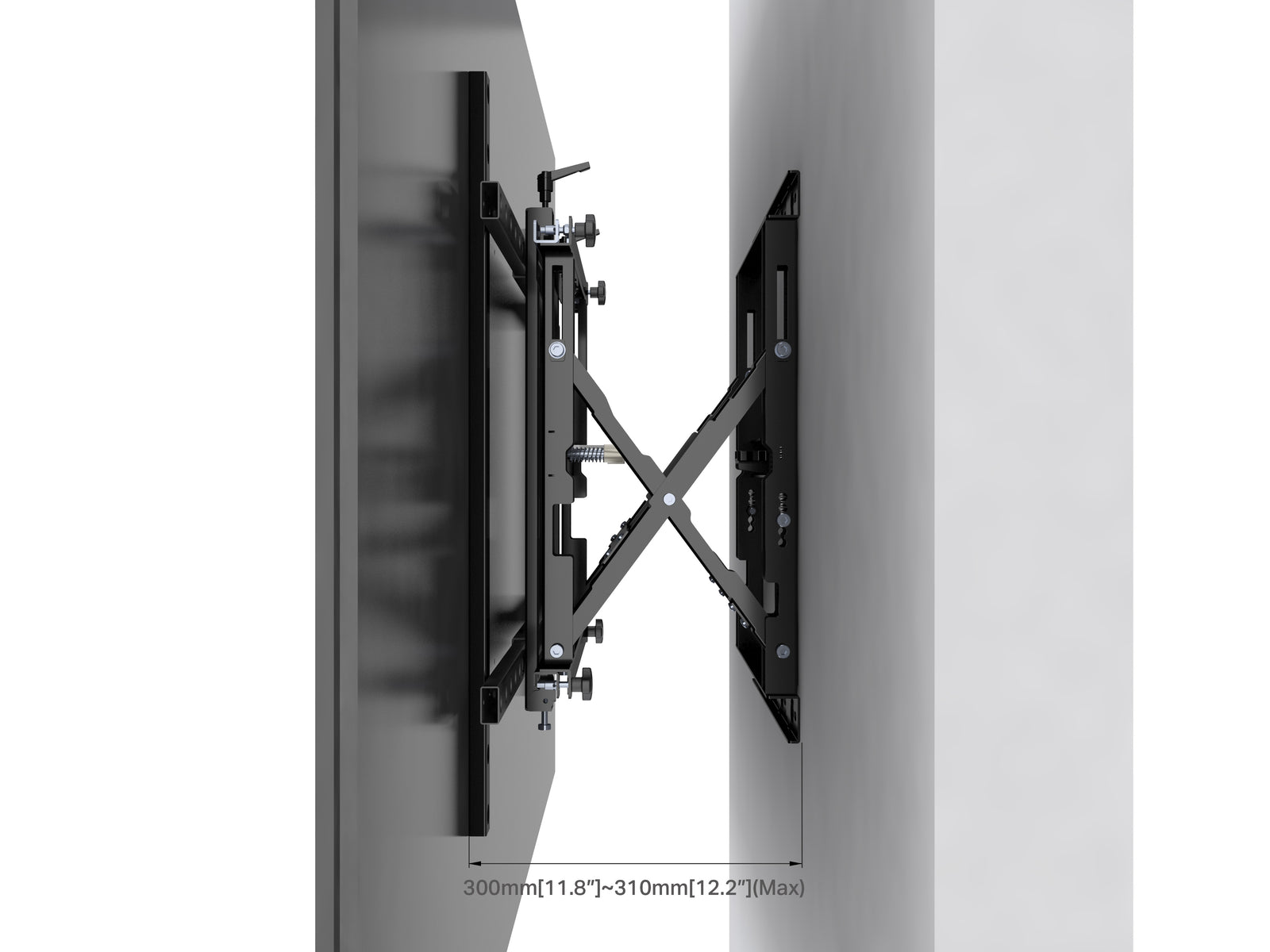 Multibrackets M Public Video Wall Push-Out Mount for 50"–98" Screens | 7350073730506 Wall Mount Bracket Multibrackets