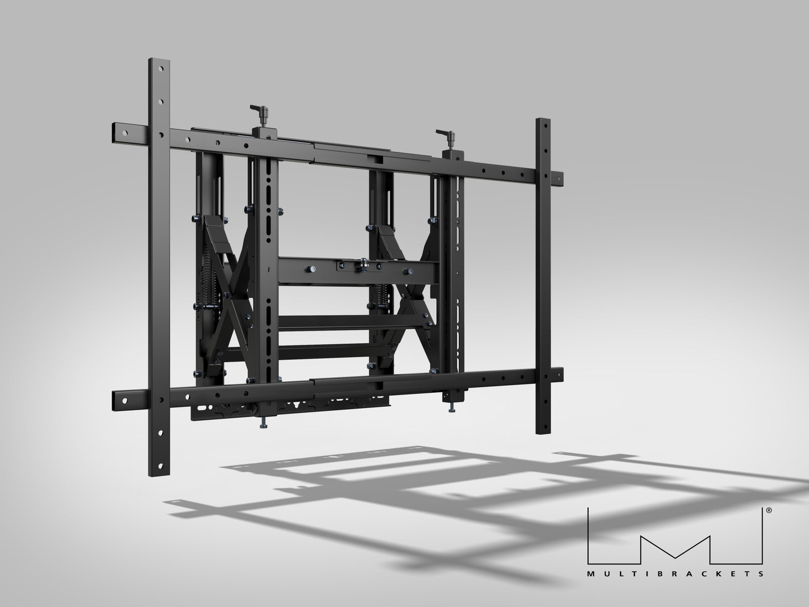 Multibrackets M Public Video Wall Push-Out Mount for 50"–98" Screens | 7350073730506 Wall Mount Bracket Multibrackets