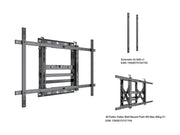 Multibrackets M Public Video Wall Push-Out Mount for 50"–98" Screens | 7350073730506 Wall Mount Bracket Multibrackets