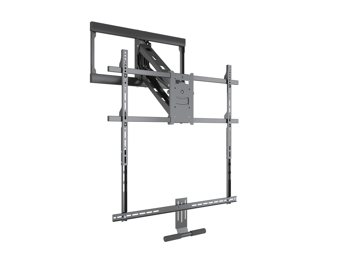 Multibrackets M Pull Down Full Motion Flexarm X-Large Wall Mount with Soundbar Holder for 55"–86" Screens | 7350105214301