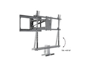 Multibrackets M Pull Down Full Motion Flexarm X-Large Wall Mount with Soundbar Holder for 55"–86" Screens | 7350105214301