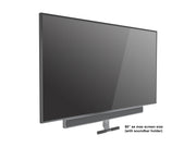 Multibrackets M Pull Down Full Motion Flexarm X-Large Wall Mount with Soundbar Holder for 55"–86" Screens | 7350105214301