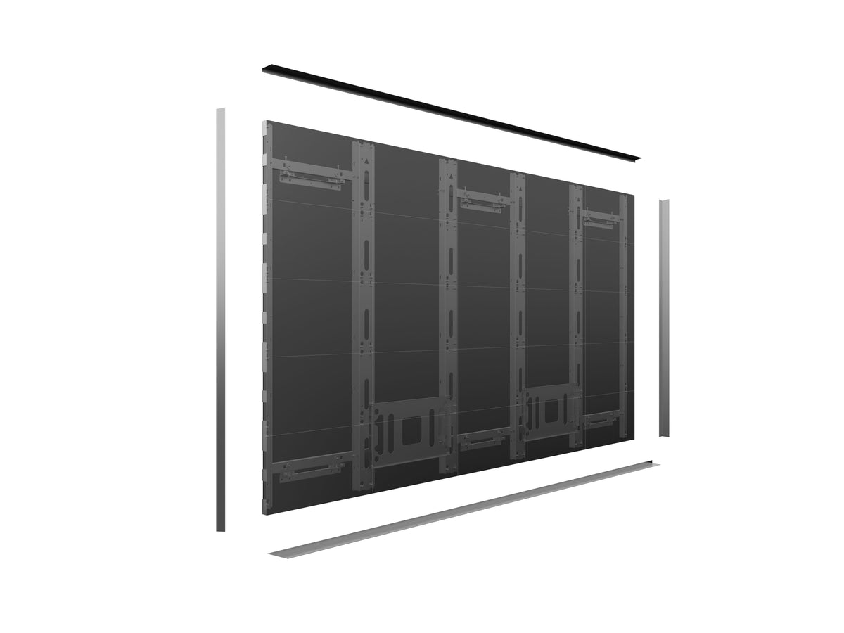 Multibrackets M Side Cover for 136–137" LED Video Wall Mount – Black | 7350105213472 Mount Accessories Multibrackets