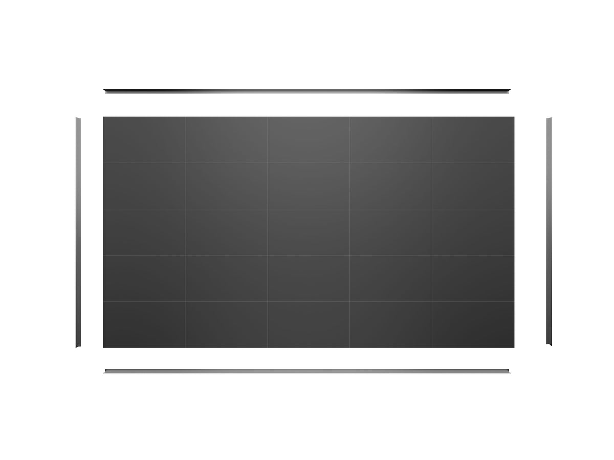 Multibrackets M Side Cover for 136–137" LED Video Wall Mount – Black | 7350105213472 Mount Accessories Multibrackets