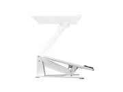 Multibrackets M Sit-Stand Height Adjustable Laptop Workstation - White | 7350073739141 Workstation Multibrackets
