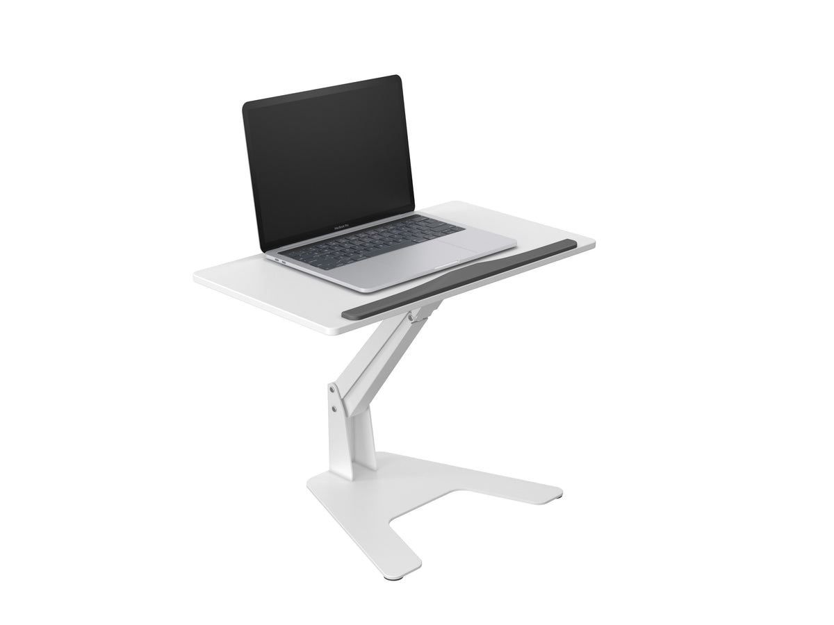 Multibrackets M Sit-Stand Height Adjustable Laptop Workstation - White | 7350073739141 Workstation Multibrackets