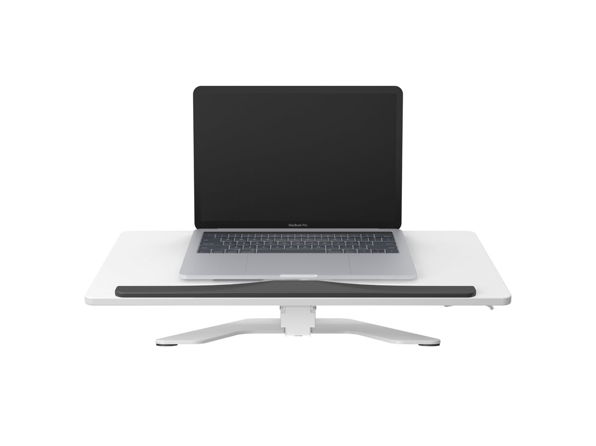 Multibrackets M Sit-Stand Height Adjustable Laptop Workstation - White | 7350073739141 Workstation Multibrackets
