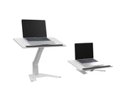 Multibrackets M Sit-Stand Height Adjustable Laptop Workstation - White | 7350073739141 Workstation Multibrackets