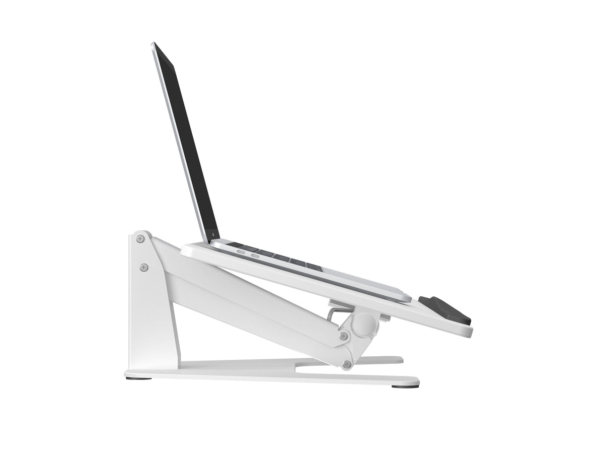Multibrackets M Sit-Stand Height Adjustable Laptop Workstation - White | 7350073739141