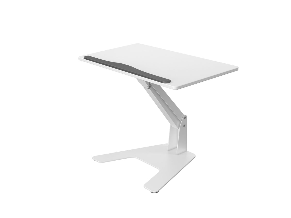 Multibrackets M Sit-Stand Height Adjustable Laptop Workstation - White | 7350073739141 Workstation Multibrackets