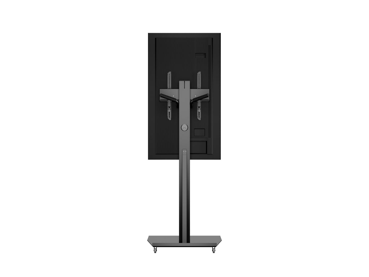 Multibrackets M Tilt & Roll Black Mobile Floor Stand for 32"-55" Screens | 7350105217982 Floor Stand Multibrackets