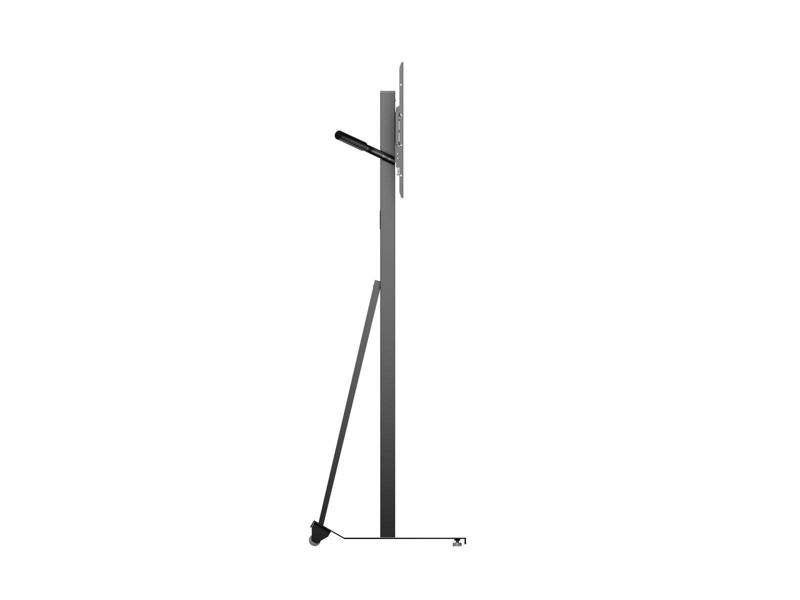 Multibrackets M Tilt & Roll Black Mobile Floor Stand for 32"-55" Screens | 7350105217982 Floor Stand Multibrackets