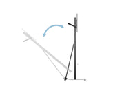 Multibrackets M Tilt & Roll Black Mobile Floor Stand for 32"-55" Screens | 7350105217982 Floor Stand Multibrackets
