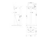 Multibrackets M Tilt & Roll White Mobile Floor Stand for 32"-55" Screens | 7350073732364 Floor Stand Multibrackets