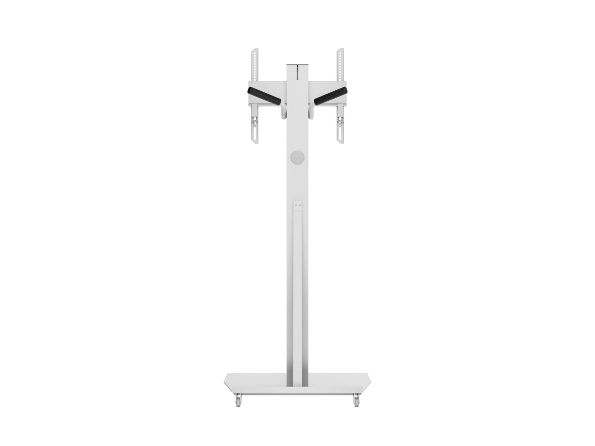 Multibrackets M Tilt & Roll White Mobile Floor Stand for 32"-55" Screens | 7350073732364 Floor Stand Multibrackets