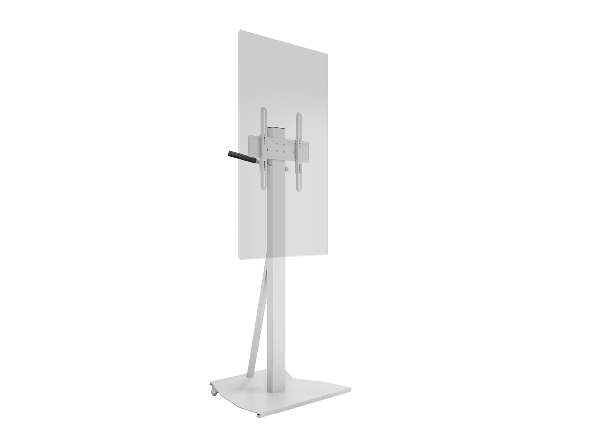 Multibrackets M Tilt & Roll White Mobile Floor Stand for 32"-55" Screens | 7350073732364 Floor Stand Multibrackets