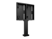 Multibrackets M Totem Pro Dual-Sided Outdoor Stand for 55" LG Displays – Black | 7340234814947 Floor Stand Multibrackets