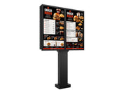 Multibrackets M Totem Pro Dual-Sided Outdoor Stand for 55" LG Displays – Black | 7340234814947 Floor Stand Multibrackets