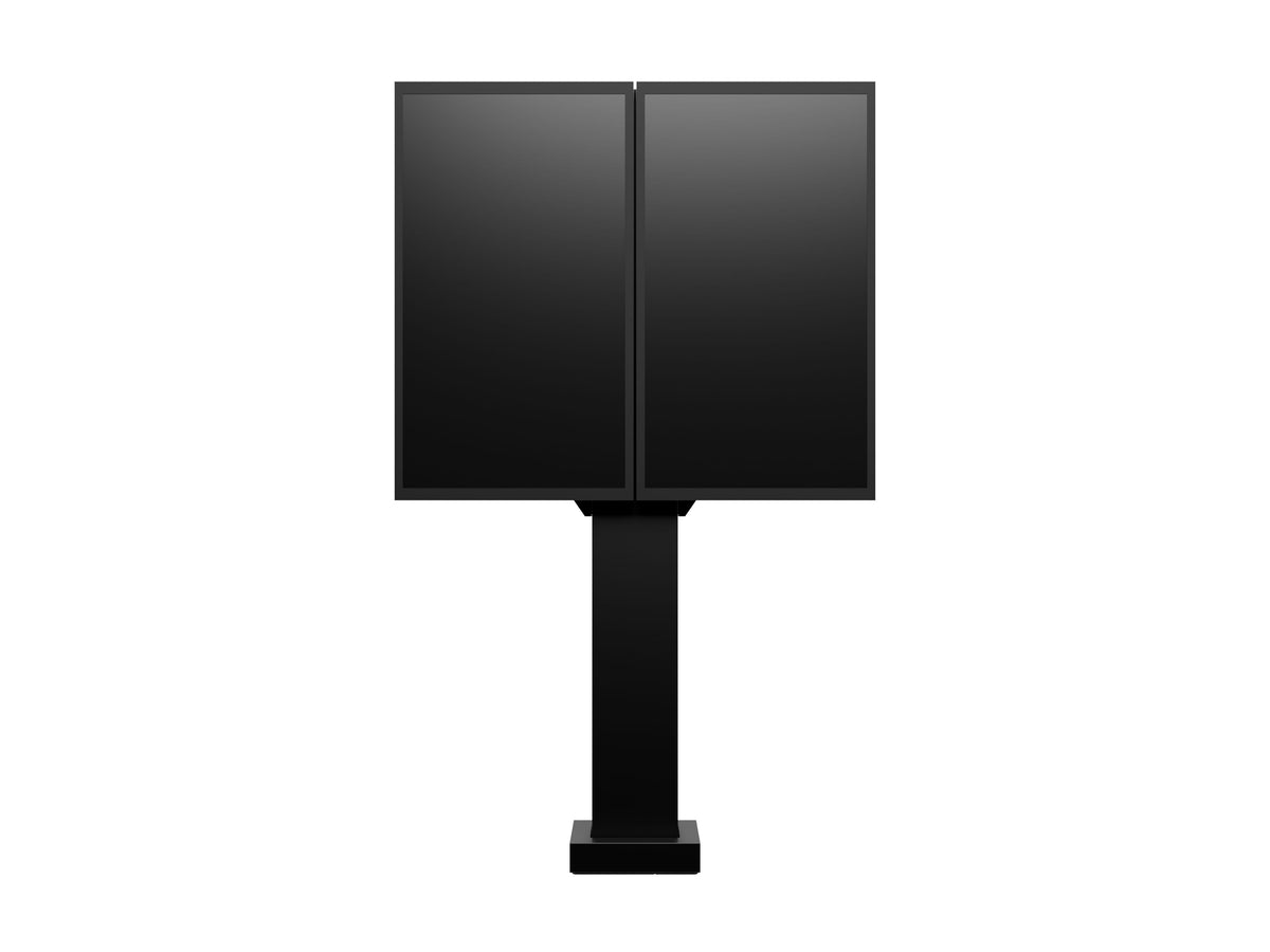 Multibrackets M Totem Pro Dual-Sided Outdoor Stand for 55" LG Displays – Black | 7340234814947 Floor Stand Multibrackets