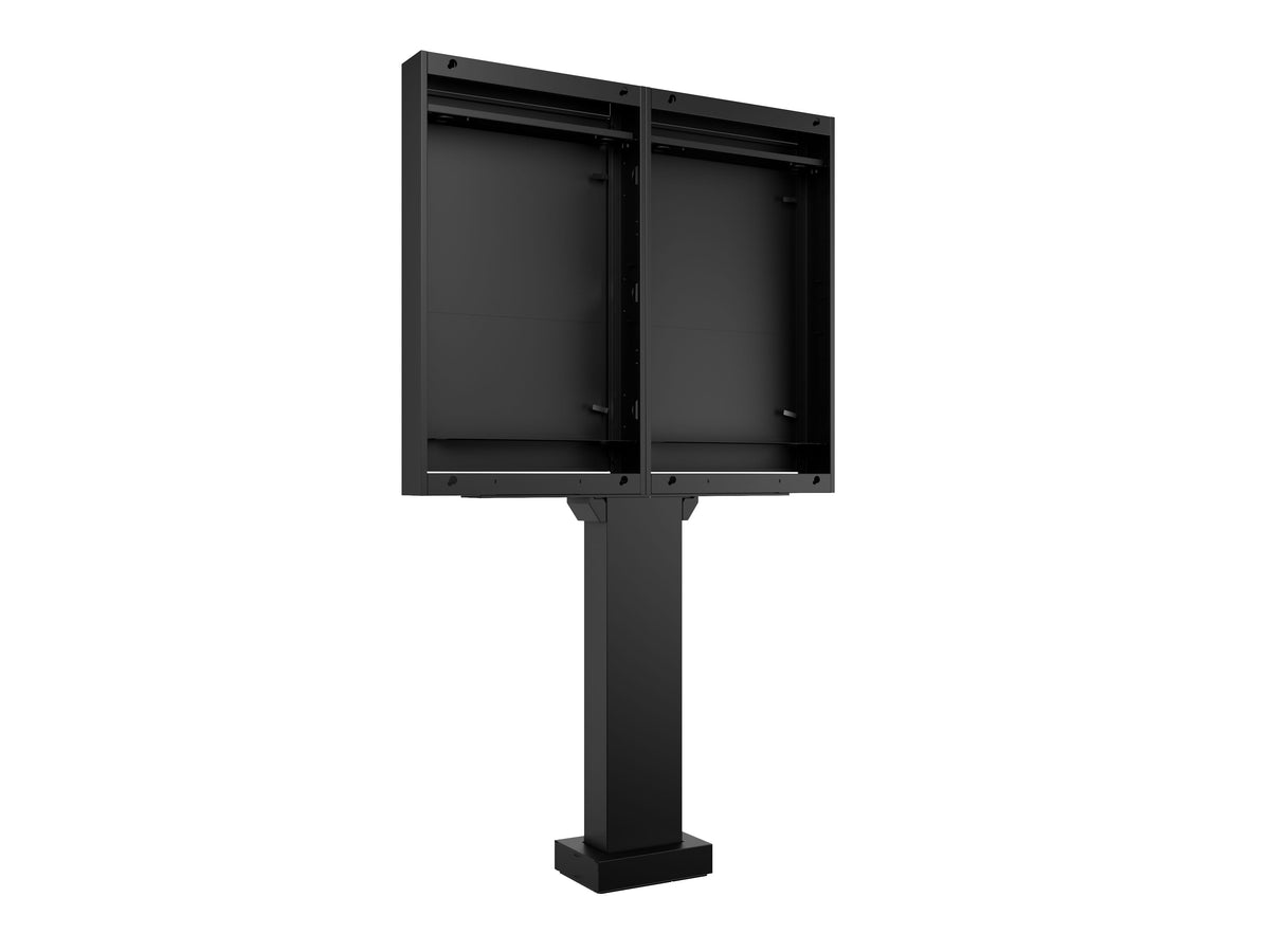 Multibrackets M Totem Pro Dual-Sided Outdoor Stand for Hisense 55" – Black | 7340234817009 Floor Stand Multibrackets