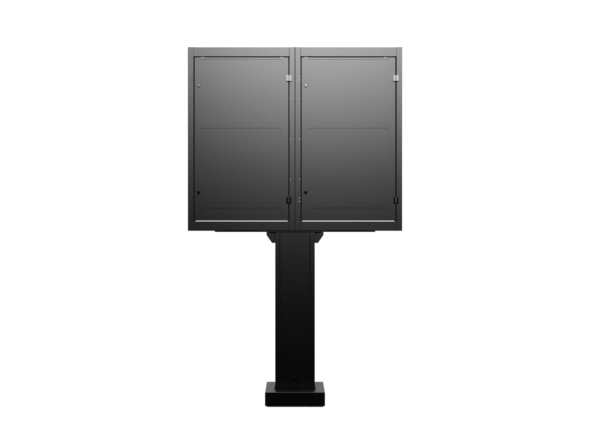 Multibrackets M Totem Pro Dual-Sided Outdoor Stand for Hisense 55" – Black | 7340234817009 Floor Stand Multibrackets