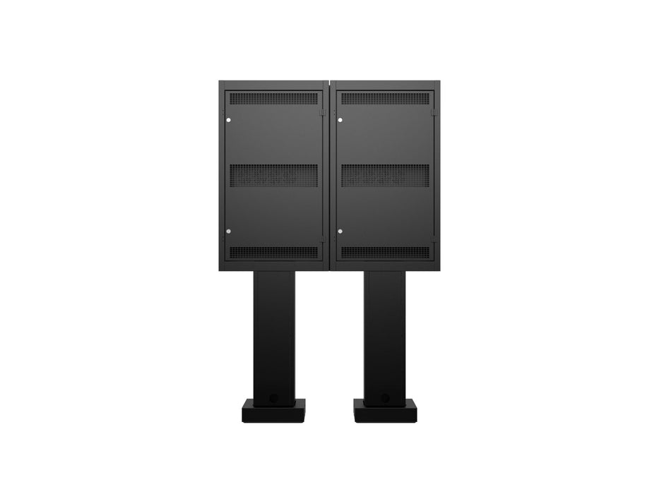 Multibrackets M Totem Pro Dual 55BDL60 – Dual 55" Outdoor Display Totem Multibrackets Outdoor Wall Mount Brackets Multibrackets