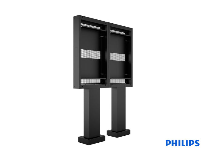 Multibrackets M Totem Pro Dual 55BDL60 – Dual 55" Outdoor Display Totem Wall Mount Bracket Multibrackets
