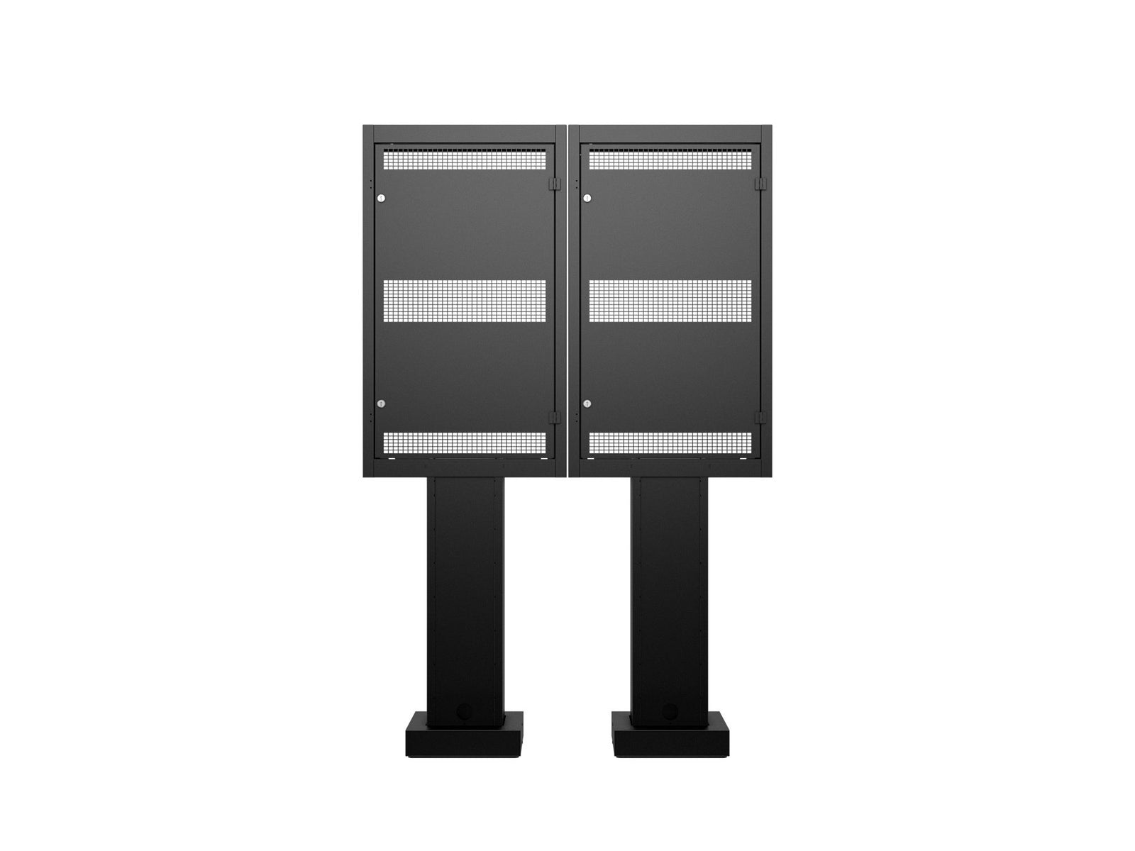 Multibrackets M Totem Pro Dual 55BDL60 – Dual 55" Outdoor Display Totem Wall Mount Bracket Multibrackets