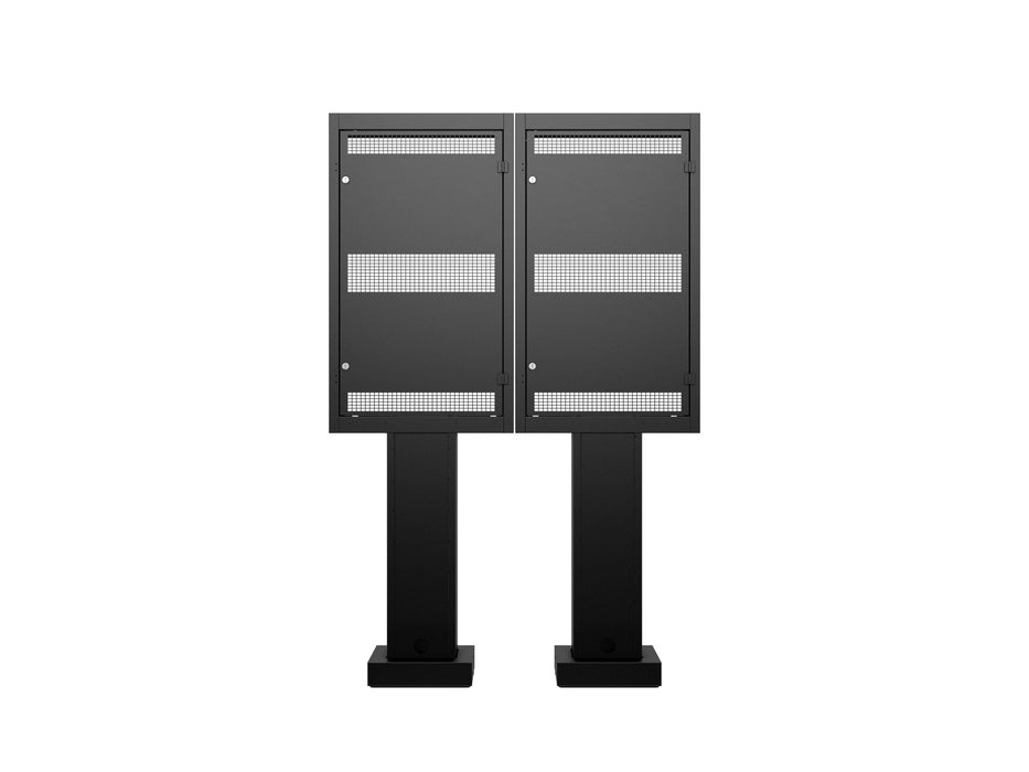 Multibrackets M Totem Pro Dual 55BDL60 – Dual 55" Outdoor Display Totem Multibrackets Outdoor Wall Mount Brackets Multibrackets