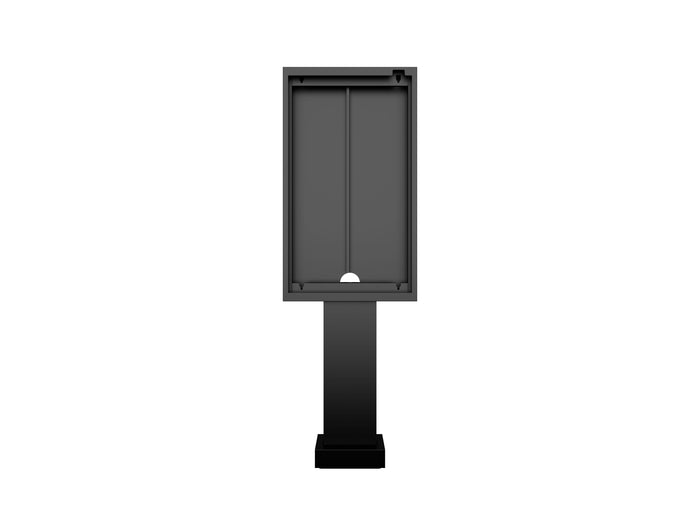 Multibrackets M Totem Pro Dual B2B 49XE4F-M – Dual 49" Outdoor Display Totem Wall Mount Bracket Multibrackets