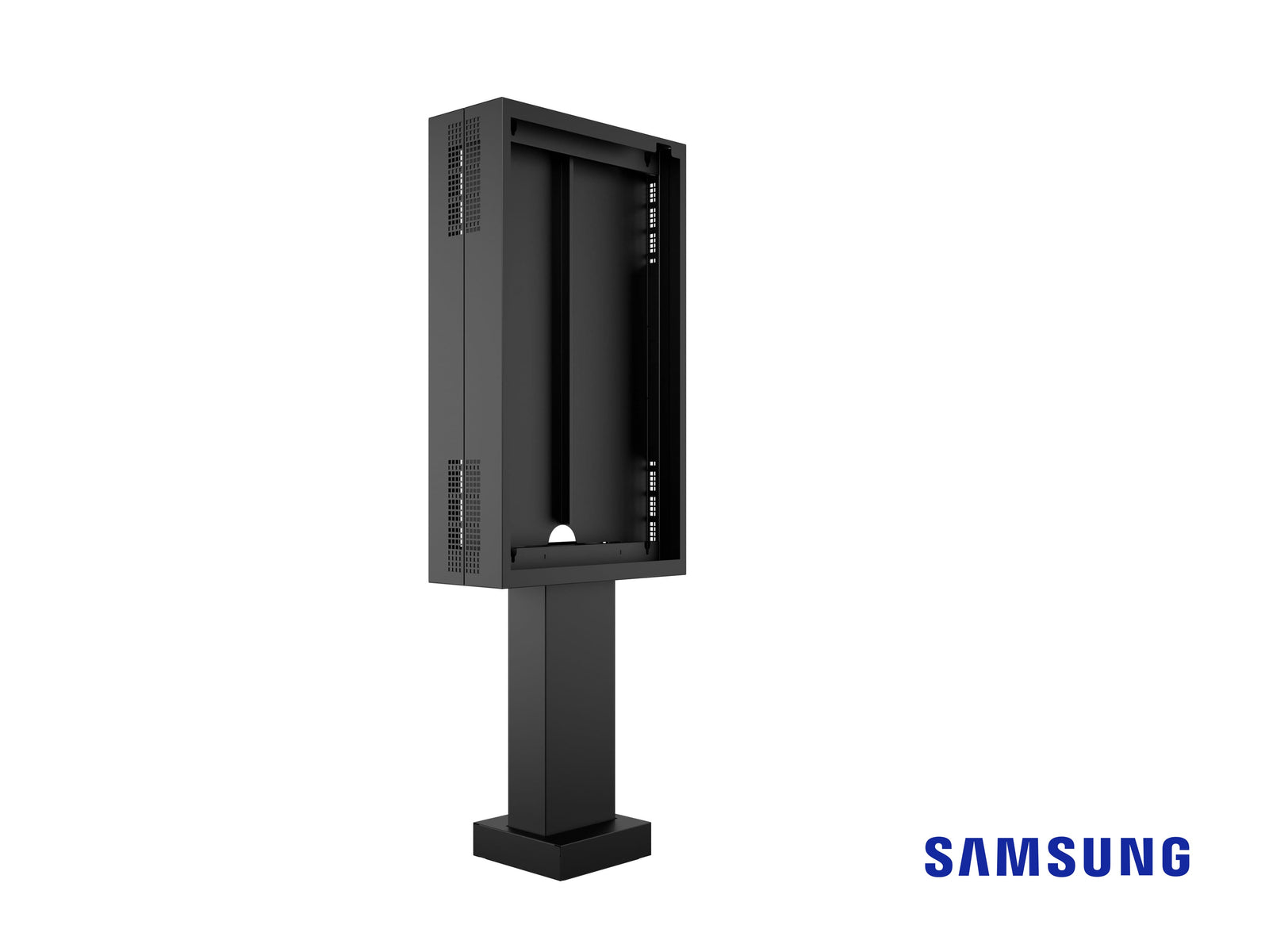 Multibrackets M Totem Pro Dual B2B OH55 A-S/DX – Dual 55" Outdoor Display Totem Wall Mount Bracket Multibrackets