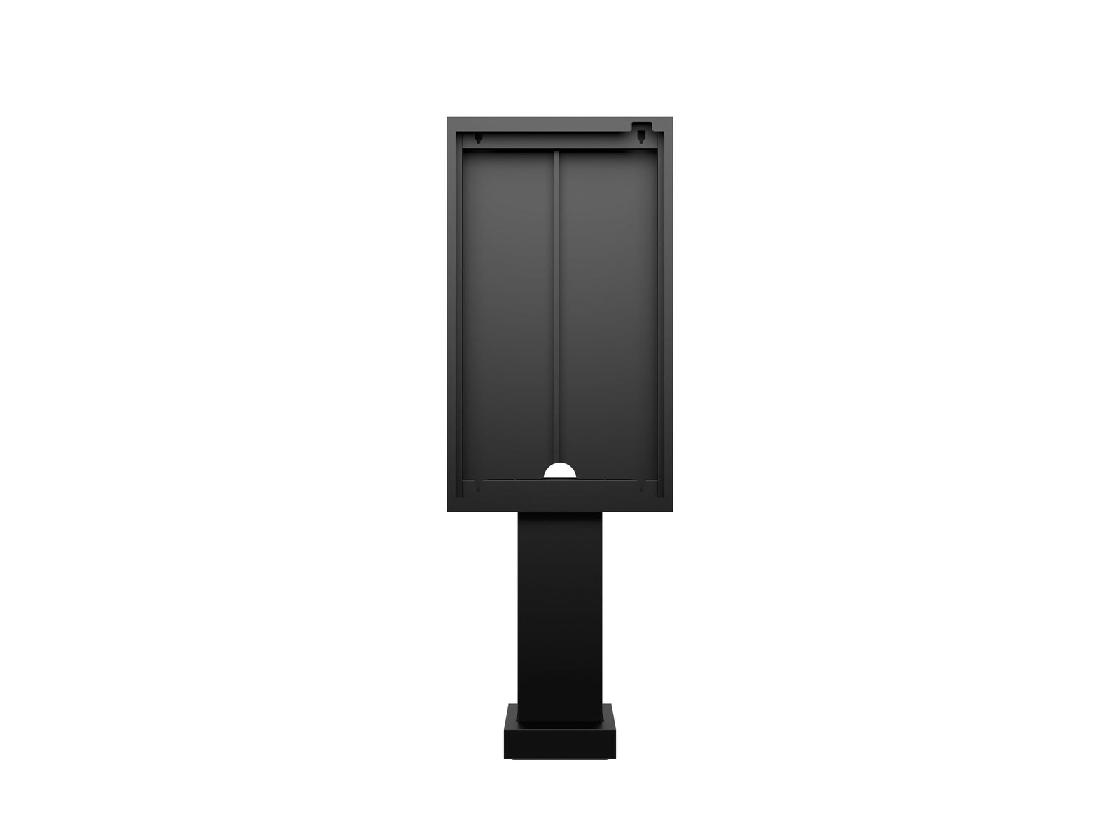 Multibrackets M Totem Pro Dual B2B OH55 A-S/DX – Dual 55" Outdoor Display Totem Wall Mount Bracket Multibrackets