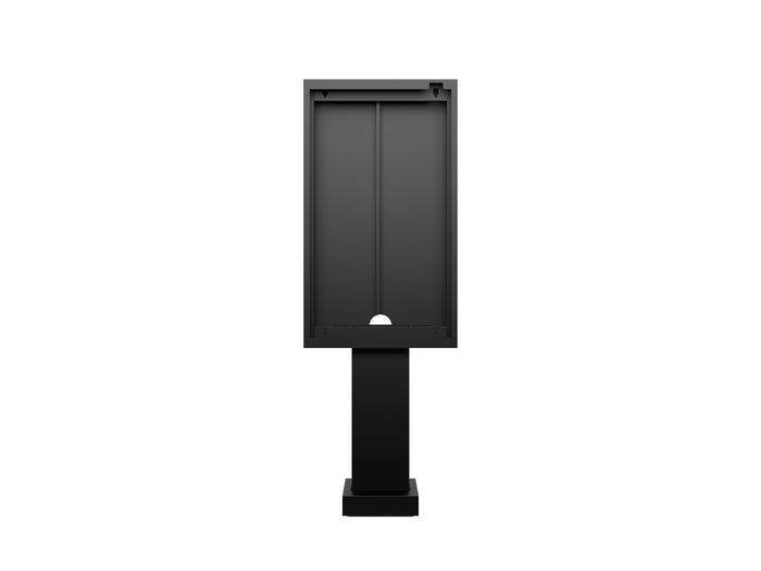 Multibrackets M Totem Pro Dual B2B OH55 A-S/DX – Dual 55" Outdoor Display Totem Wall Mount Bracket Multibrackets