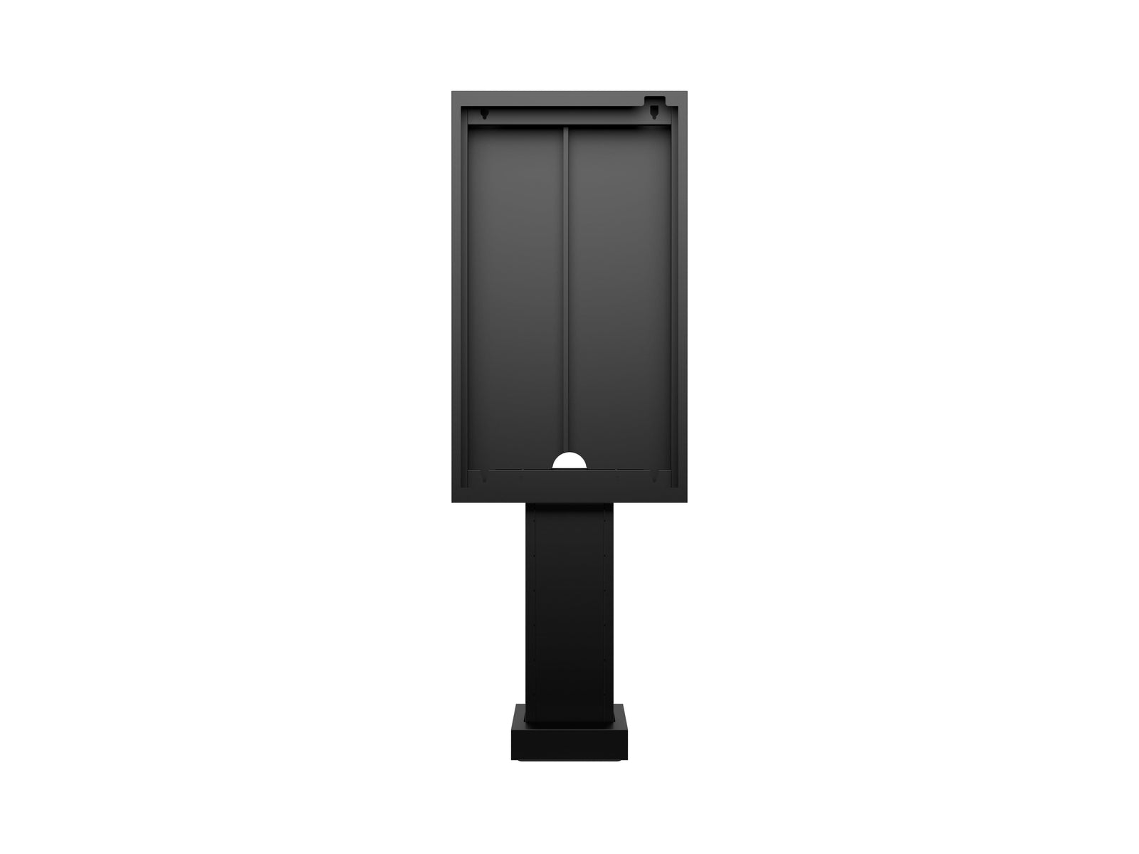 Multibrackets M Totem Pro Dual B2B OH55 A-S/DX – Dual 55" Outdoor Display Totem Wall Mount Bracket Multibrackets