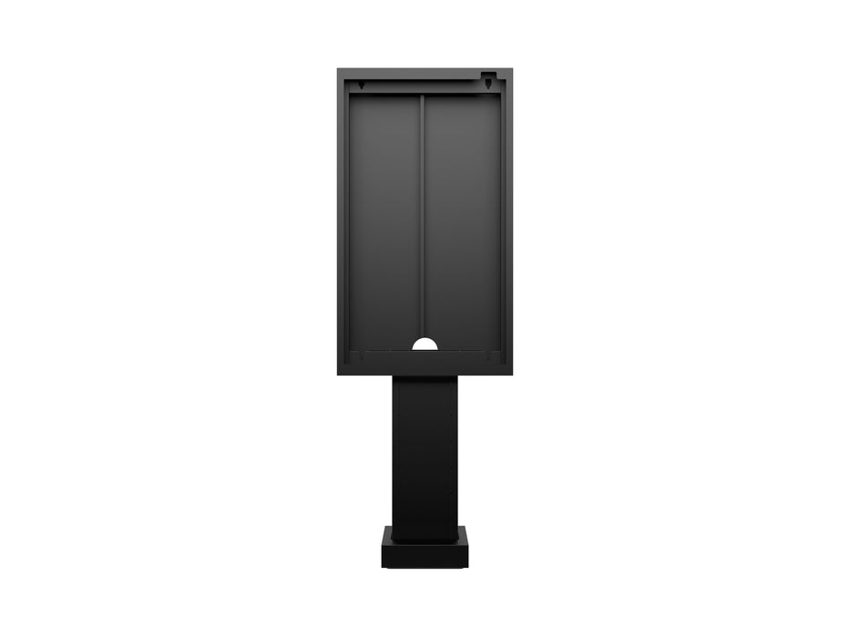 Multibrackets M Totem Pro Dual B2B OH55 A-S/DX – Dual 55" Outdoor Display Totem Multibrackets Outdoor Wall Mount Brackets Multibrackets