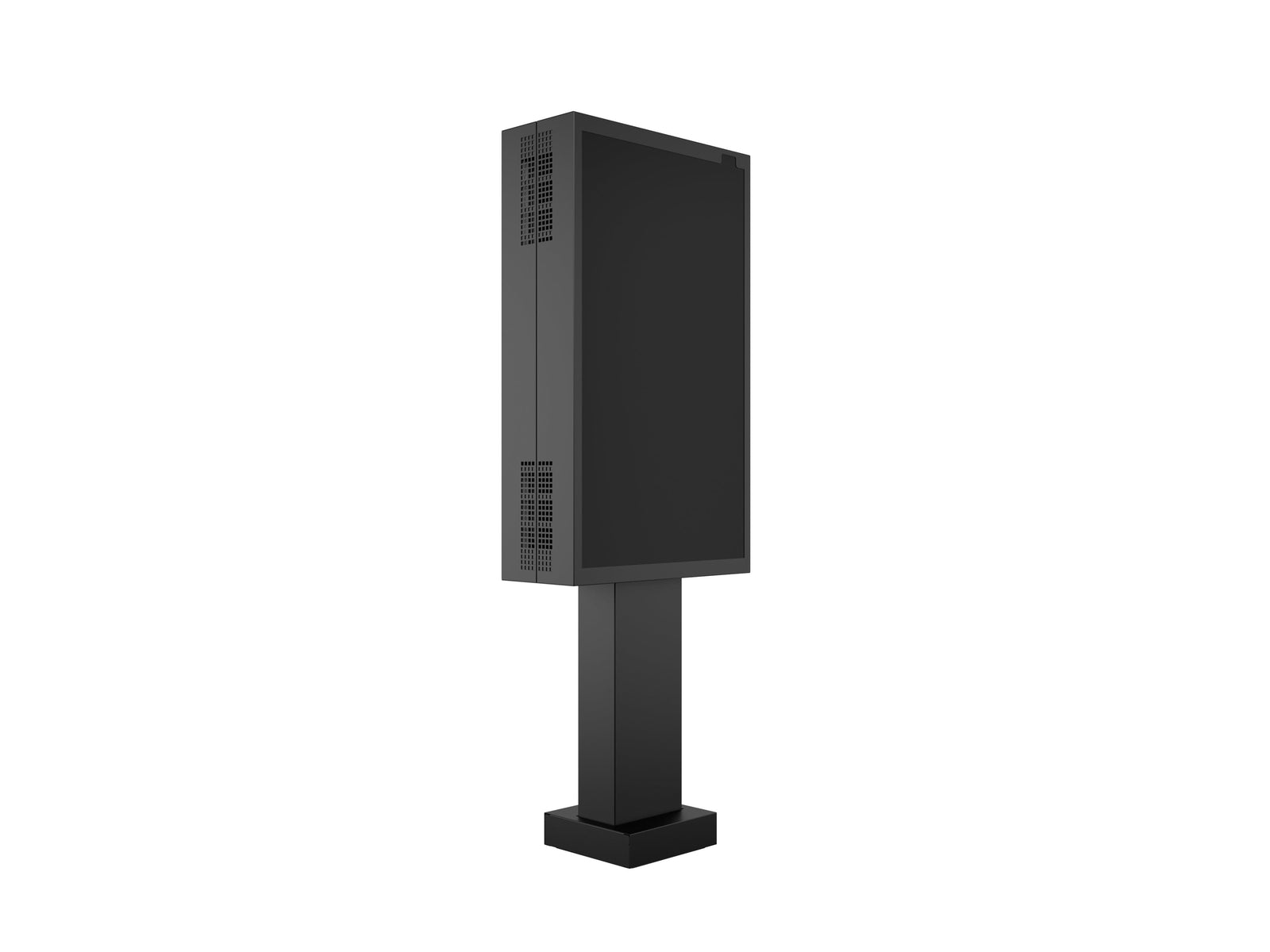 Multibrackets M Totem Pro Dual B2B OH55 A-S/DX – Dual 55" Outdoor Display Totem Wall Mount Bracket Multibrackets